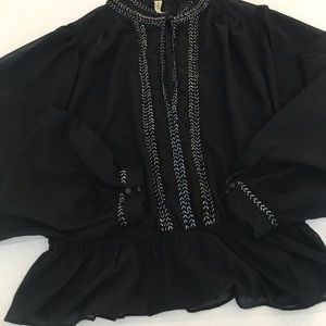 Free People Long Sleeve Crop